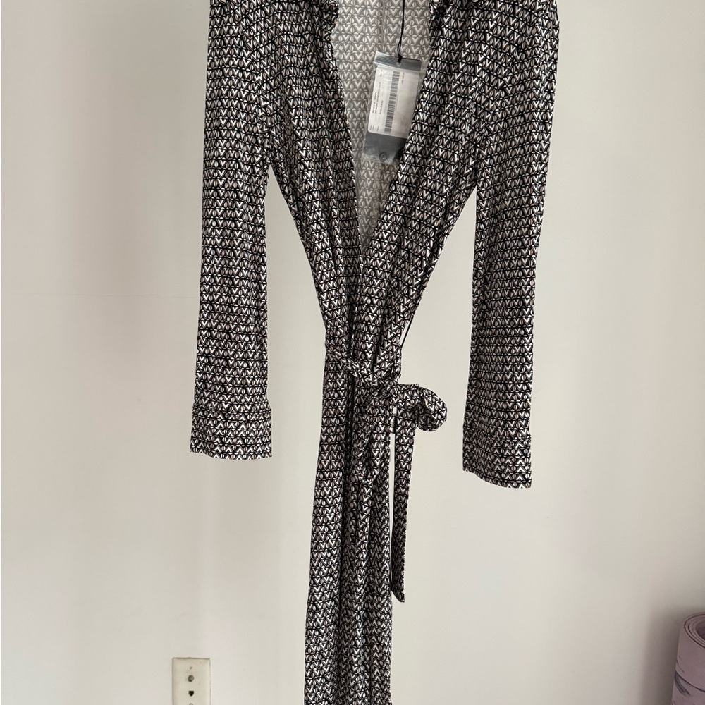 MaxMara‎ Weekend geometric wrap dress